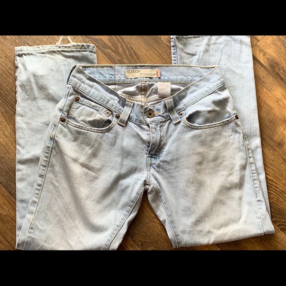 Levi’s 504 Slouch Jeans Destroyed- Vintage - Picture 4 of 6